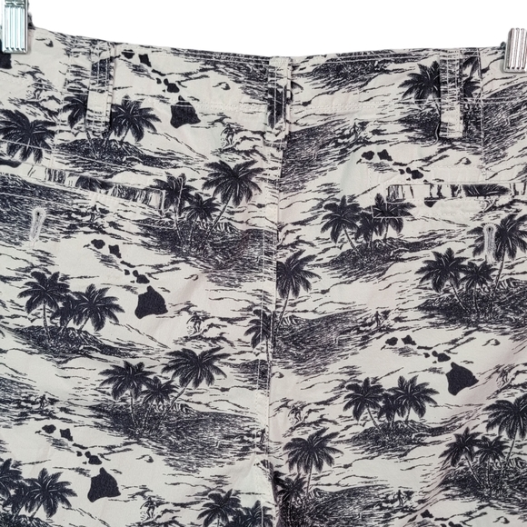 Arizona Vintage Y2K Spring Summer Island Hawaiian Print Vacation Style Short 42 - Picture 8 of 12